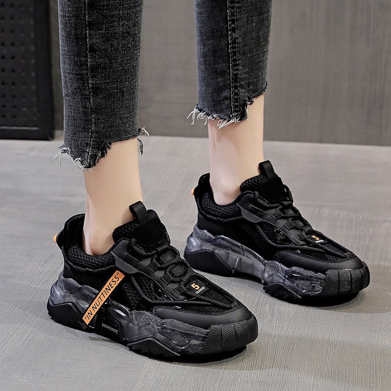 2020 autumn new women's casual sports shoes thick bottom breathable women's shoes trendy shoes shoes women