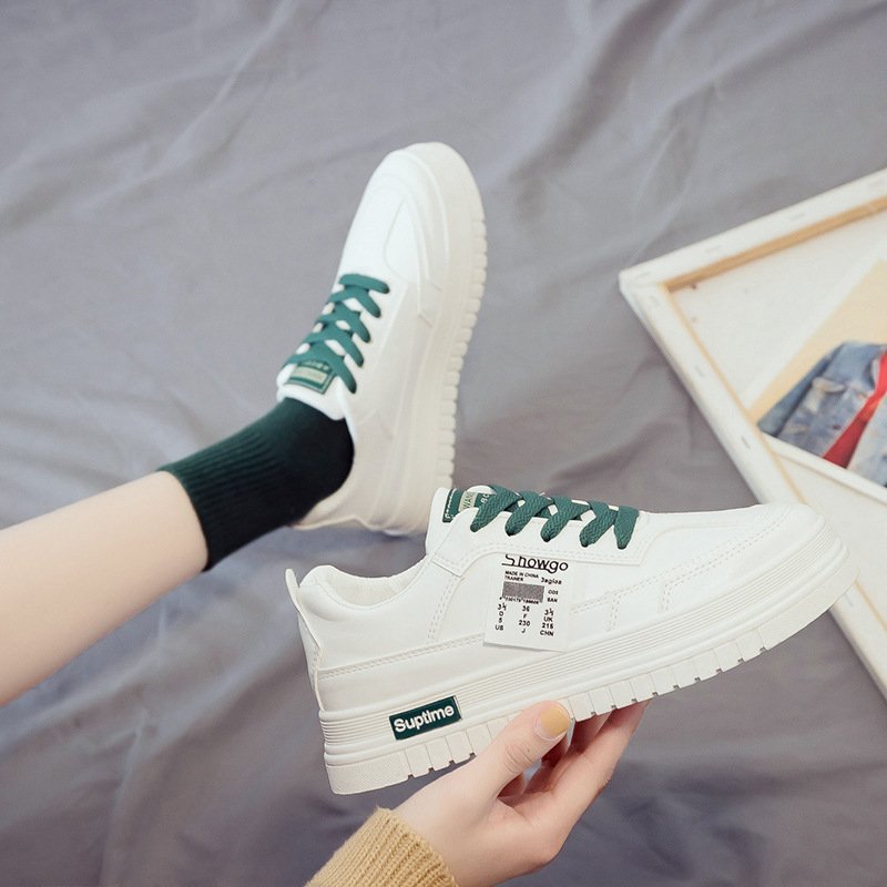 Little white shoes women 2020 spring new breathable student board shoes women's platform platform shoes women's shoes